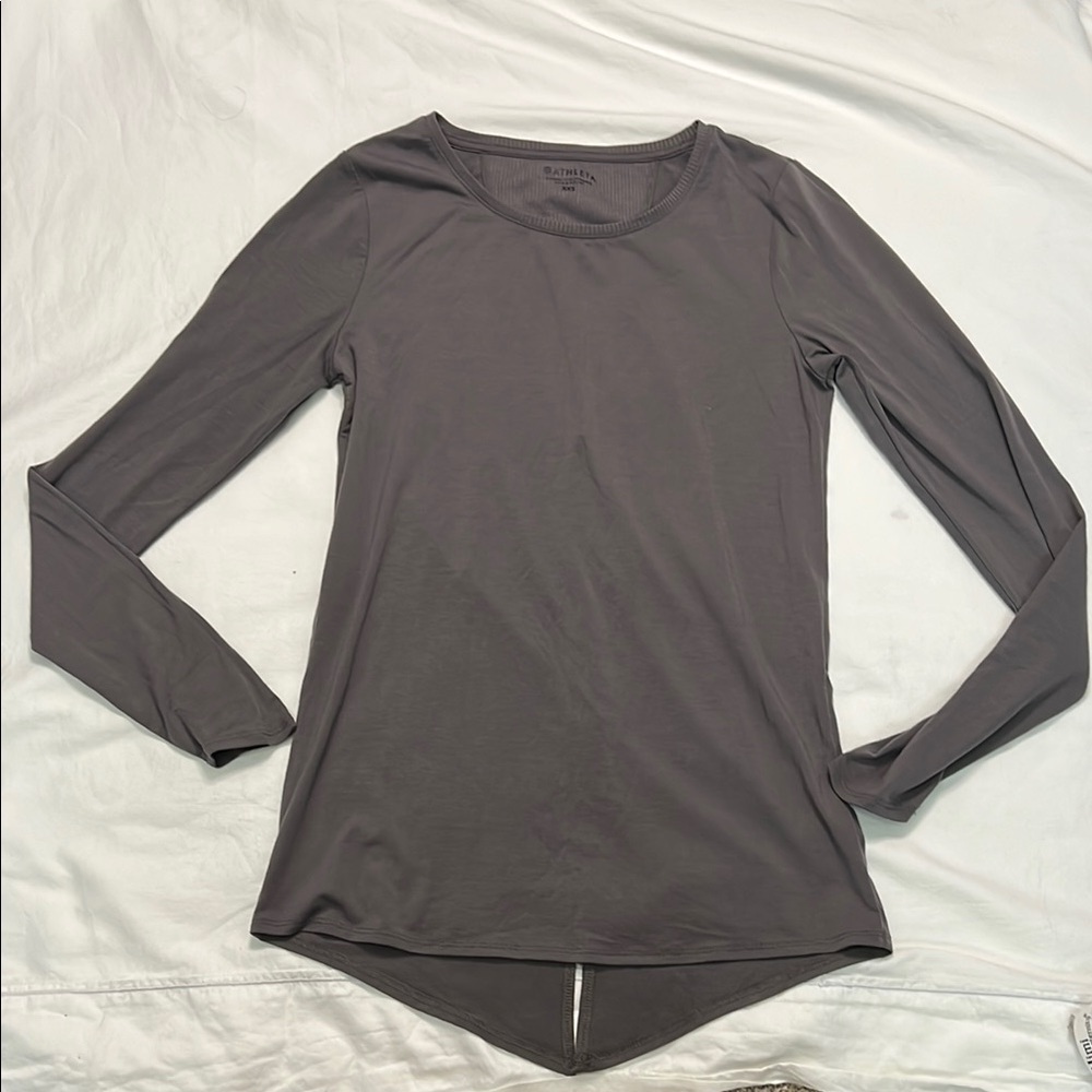 Athleta Essence Semi Fit Long Sleeve TShirt Size XXS